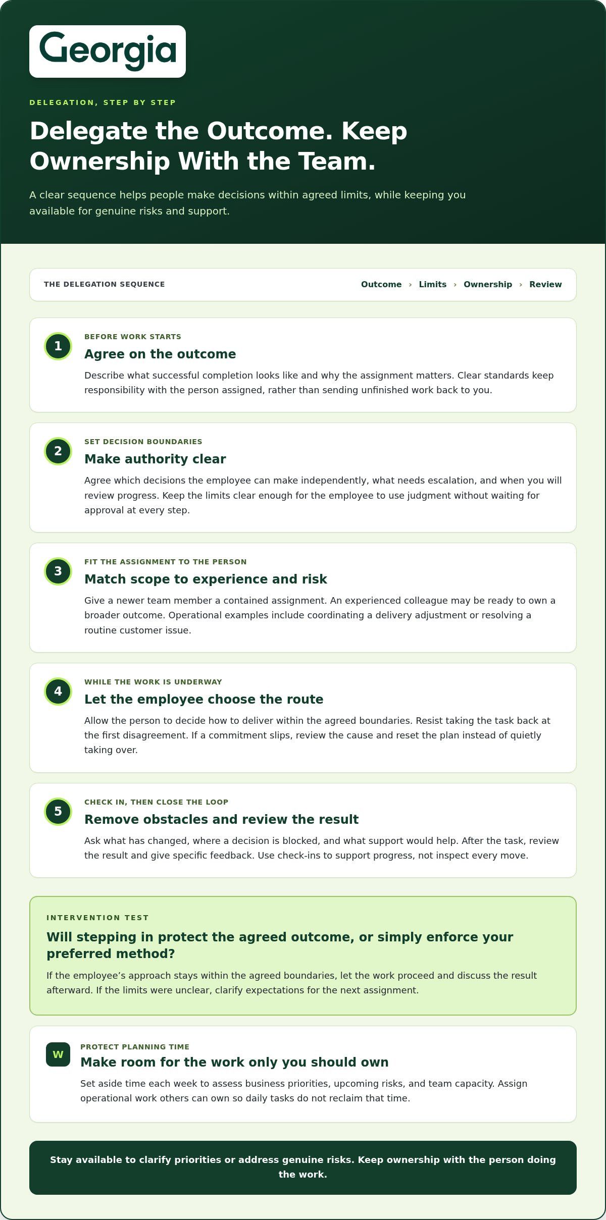 Avoiding common leadership mistakes